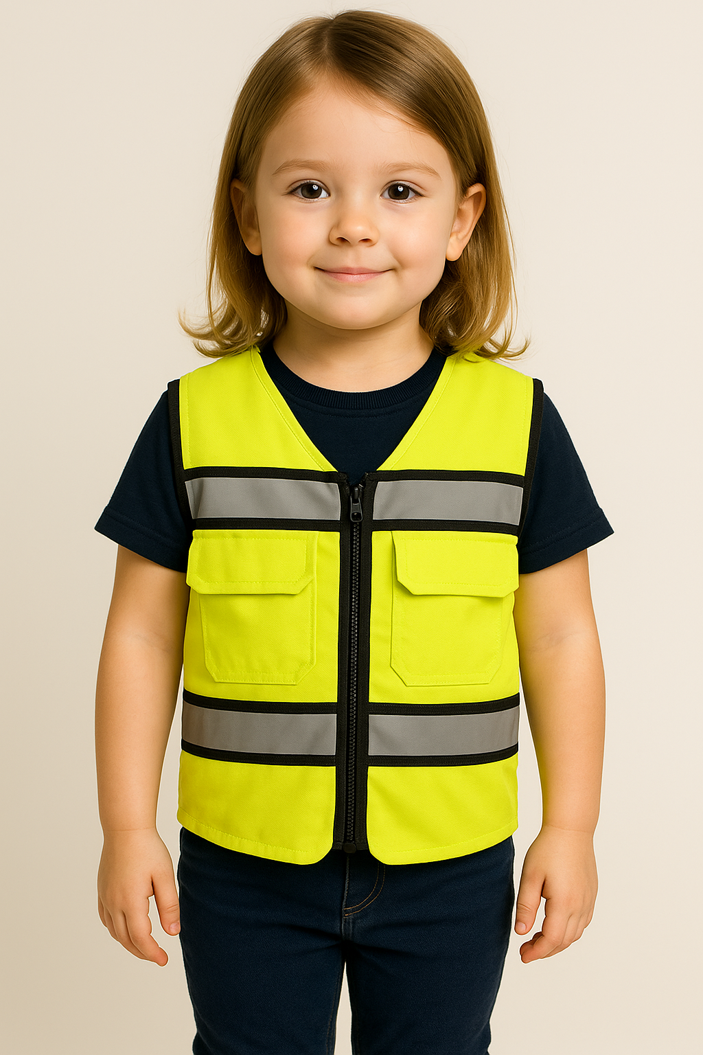 Chaleco De Niñ@ Con Reflejante
