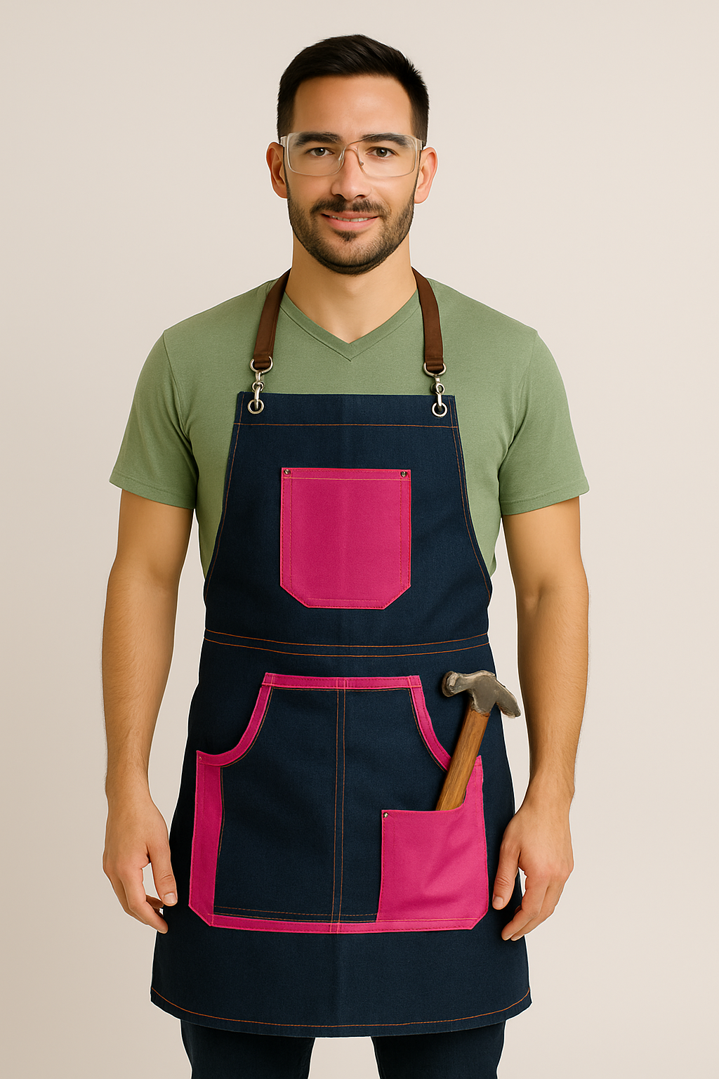 Mandil De mezclilla 14 Oz