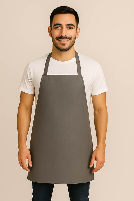 Mandil de Vinil Gris